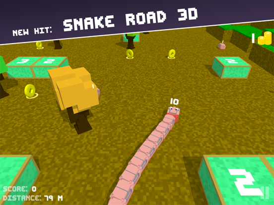 Screenshot #4 pour Snake Road 3D: Hit Color Block