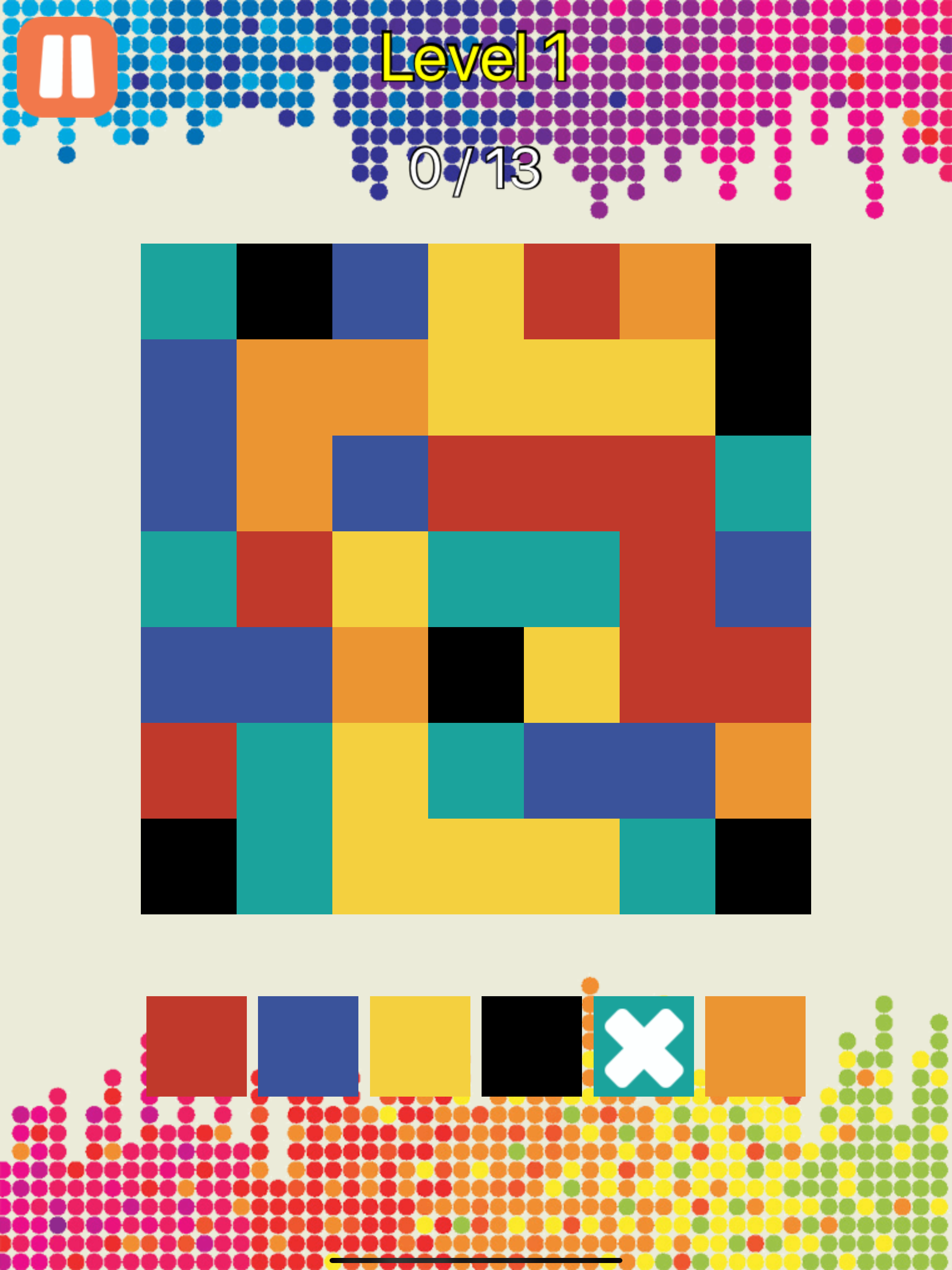 Color Battle - Flood all! screenshot 13