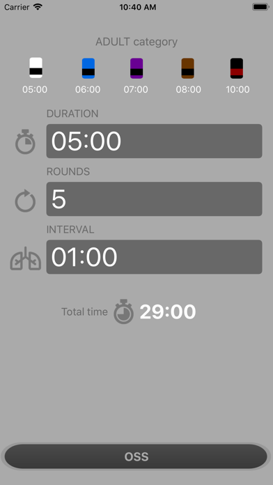 Jiu-Jitsu Timer screenshot 4