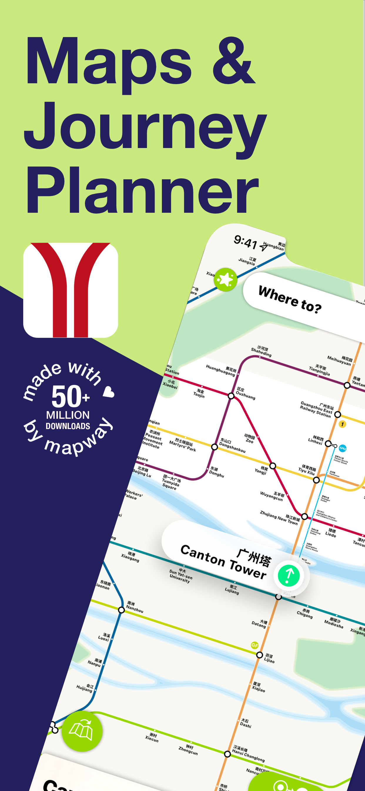 Guangzhou Metro Route planner