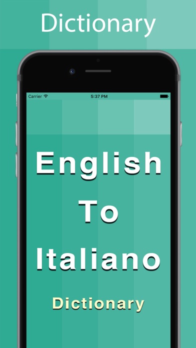 Screenshot #1 pour Italian Dictionary Offline