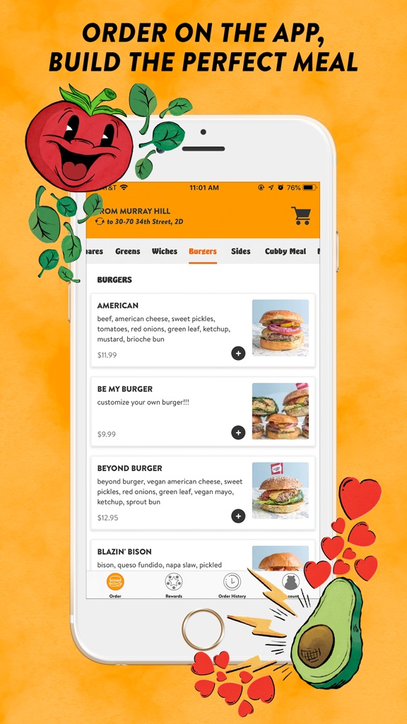 【图】Bareburger App(截图2) 【图】Bareburger App(截图2)