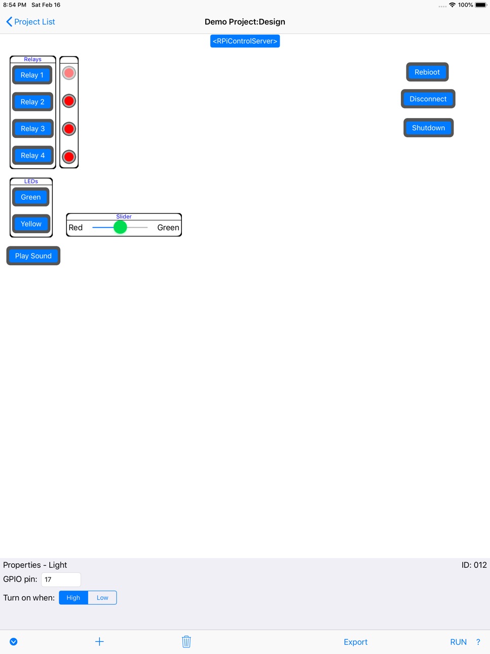 iPad screenshot