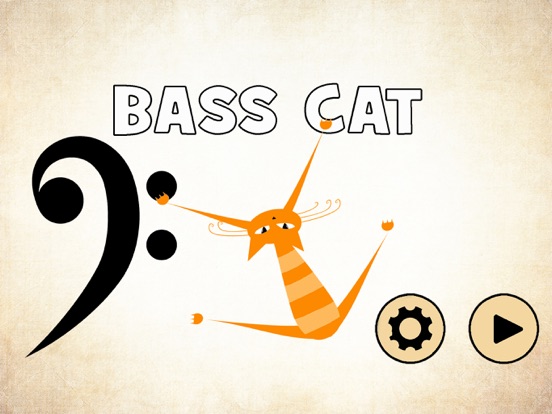 Bass Cat - Read Music iPad app afbeelding 1