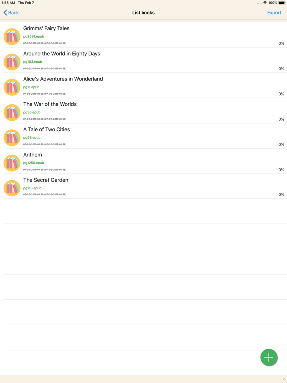Translation Books iPad screenshot 6 - Book app