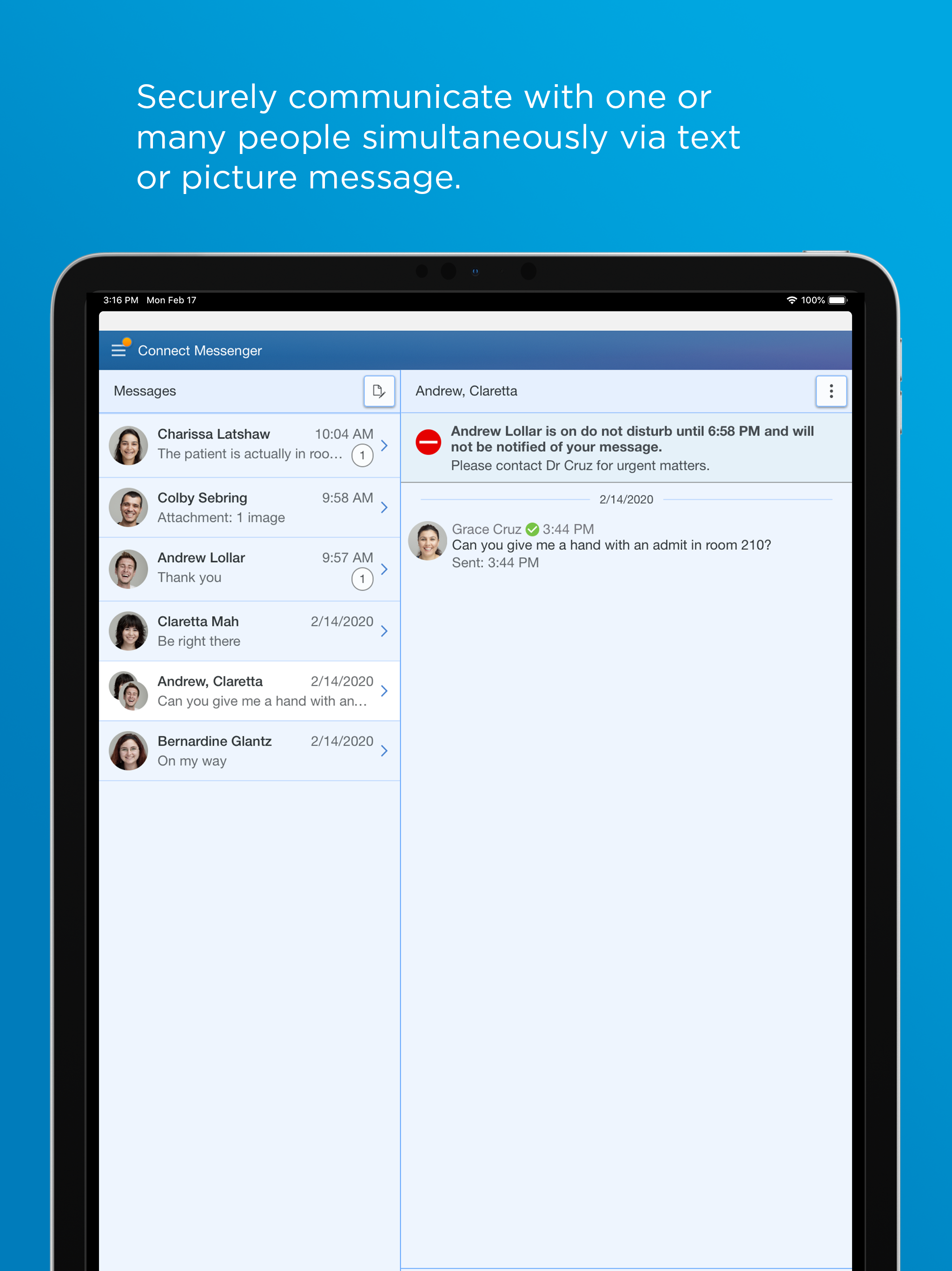 CareAware Connect Messenger screenshot 5