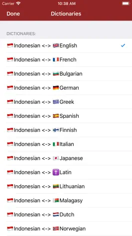 Game screenshot Indonesian Dictionary offline apk