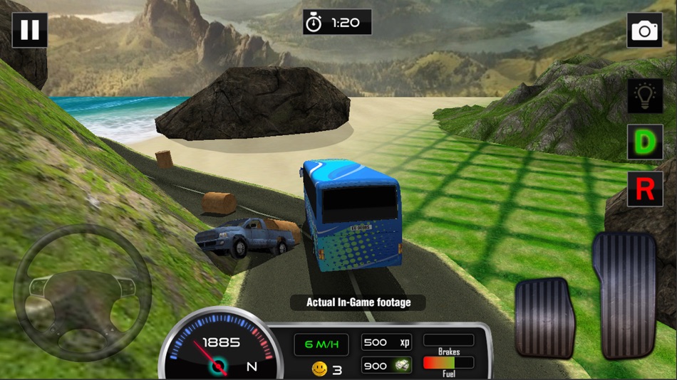 #5. Europe Bus Simulator (iOS) 由: BigCode Games Pvt Ltd