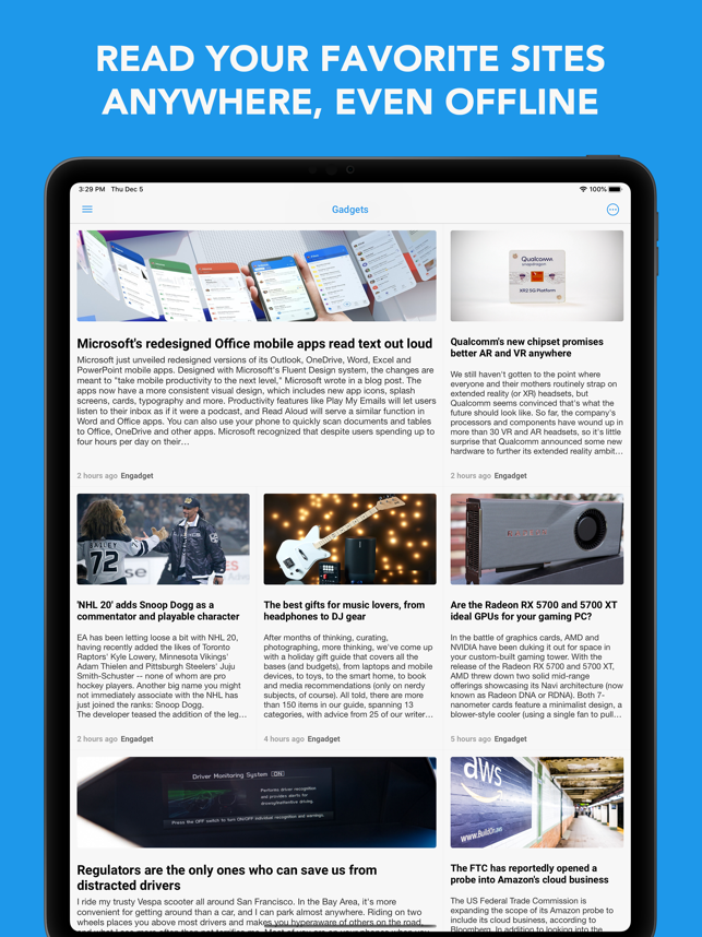 ‎Newsify: RSS Reader Screenshot