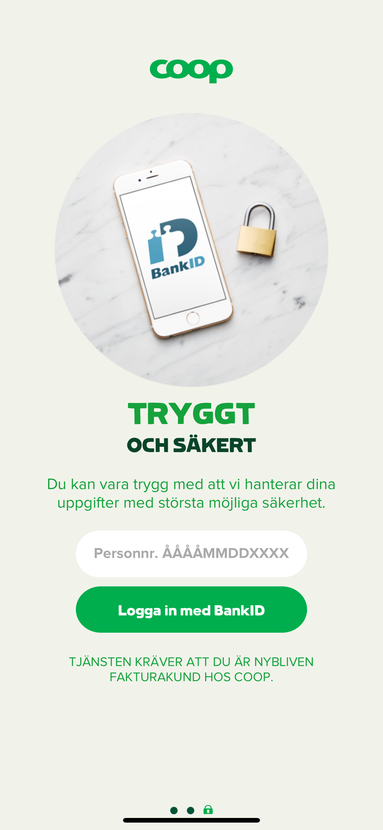 Coop på faktura