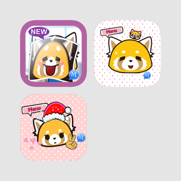 MomentSQ™ x Aggretsuko sticker Pack1 on the App Store