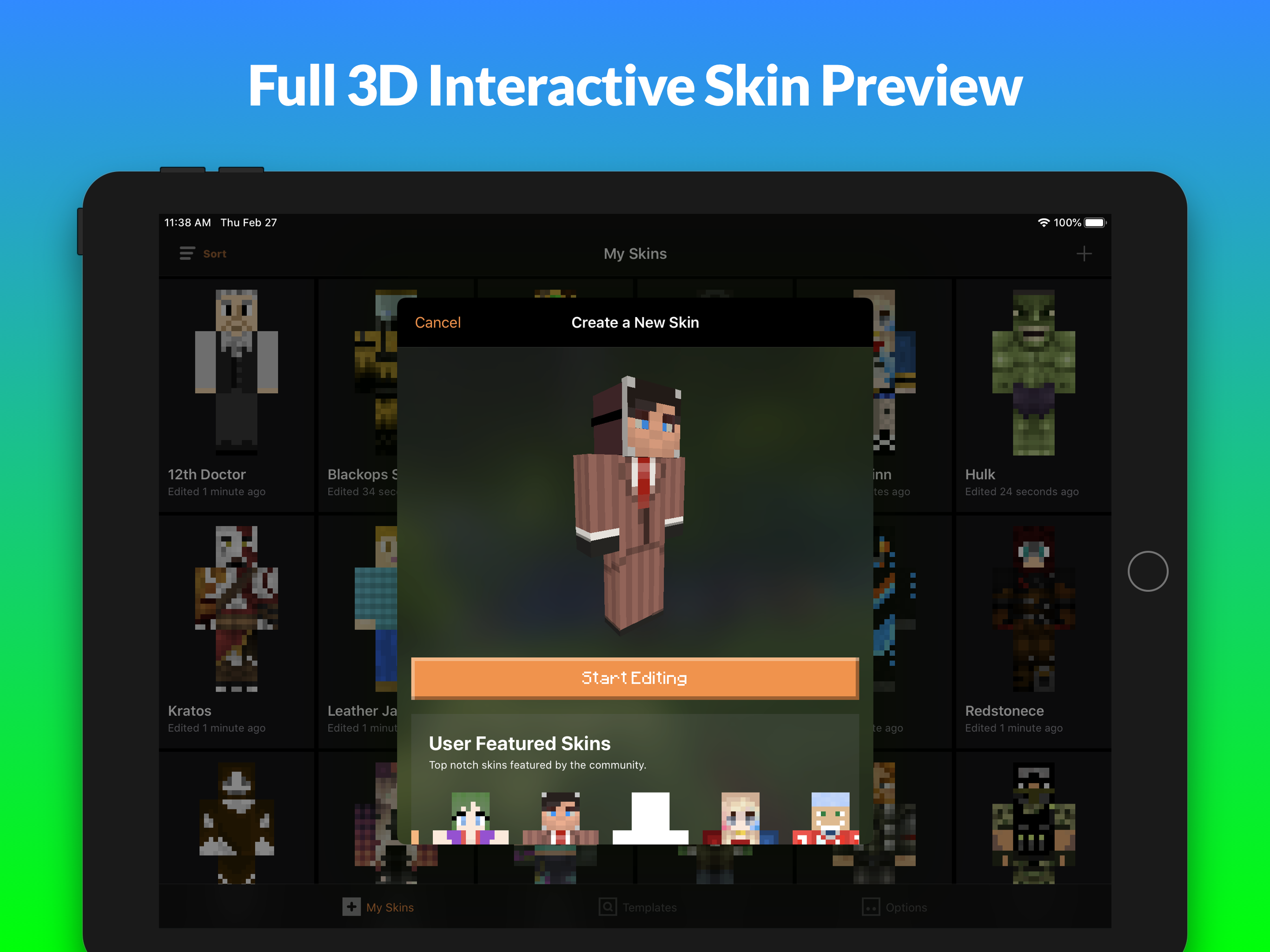 Skin Creator: Pro Edition