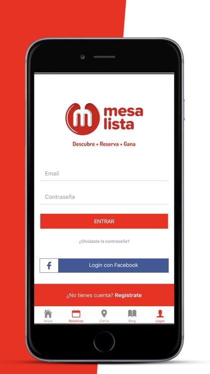 Mesa Lista Reserva