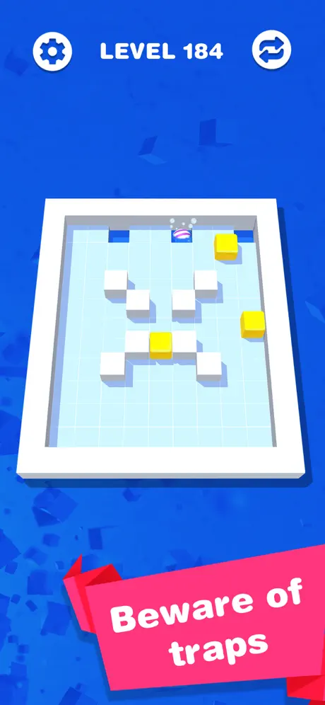 Rolling Fill: Push Cubes Hole