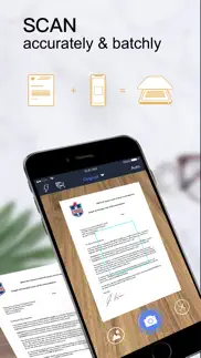 pdf scanner-document scan app+ iphone screenshot 1