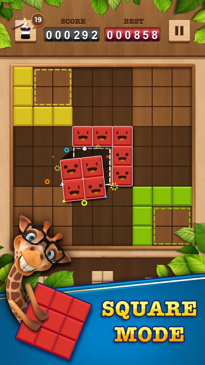 Wood Color Block: Puzzle Game