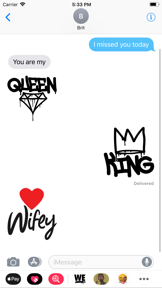 WE tv Hip Hop Stickers screenshot