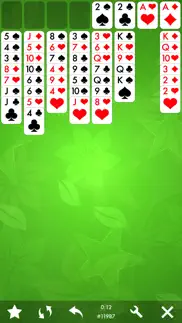 freecell solitaire card game. iphone screenshot 2