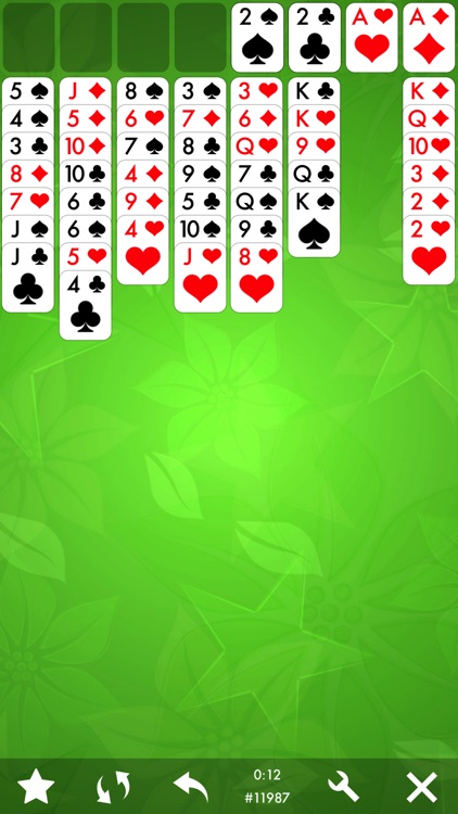 FreeCell Solitaire Card Game.