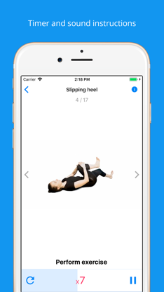 Back pain exercises at home screenshot 3