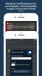 lumos: sun and moon tracker iphone screenshot 2