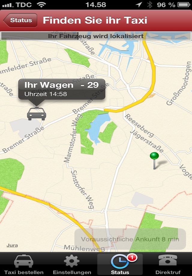 Taxi Harburg screenshot 4