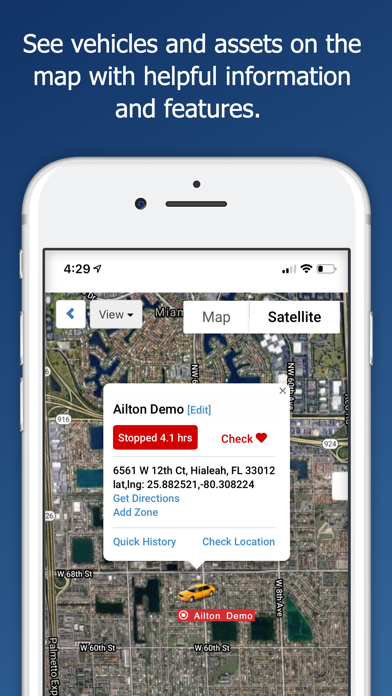 Screenshot #1 pour GPS Track Services