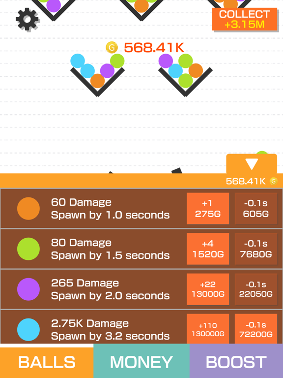 Idle Ball iPad screenshot
