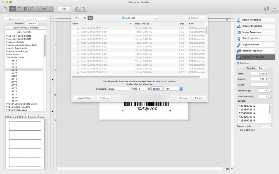 #4. iBarcoder - barcode generator (macOS) 由: Dmitry Kozlov