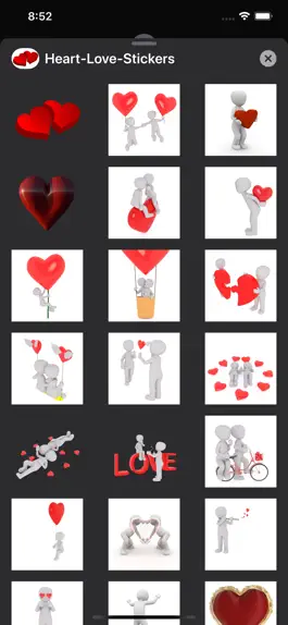 Game screenshot Valentines Emoji apk