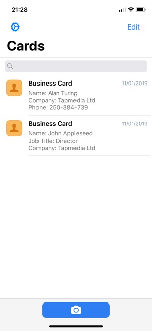 Business Card Scanner & Reader(圖2)-速報App