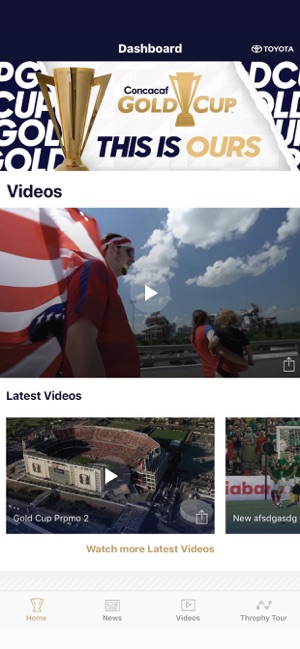 CONCACAF Gold Cup(圖2)-速報App