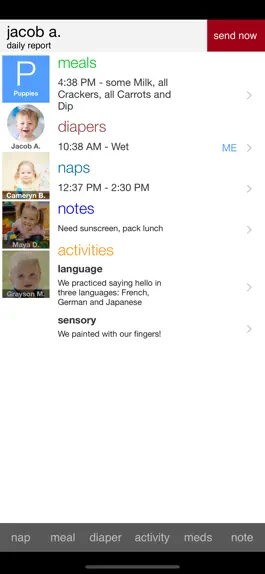 Game screenshot Childcare by Tadpoles hack