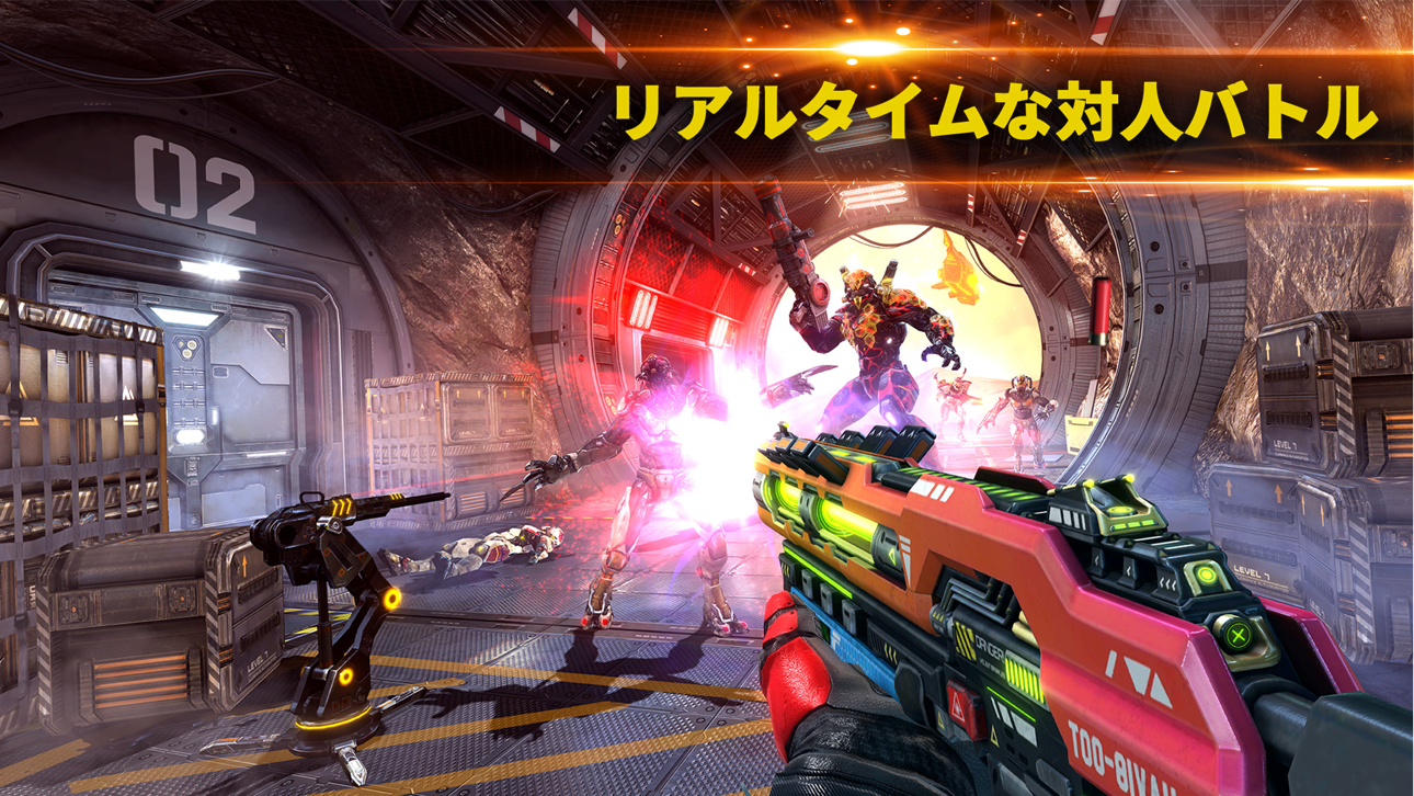 Shadowgun Legends: Online FPS iOS Mod IPA screenshot 3 - iOS game interface
