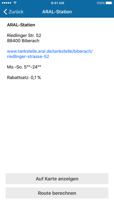 biberCard Screenshot