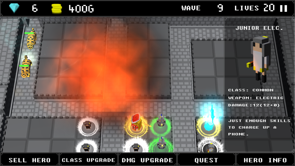 #5. Impossible Luck Defense (iOS) 由: Sung Hee Kim