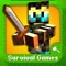 This is the first pixel style sandbox hunger game on iOS
