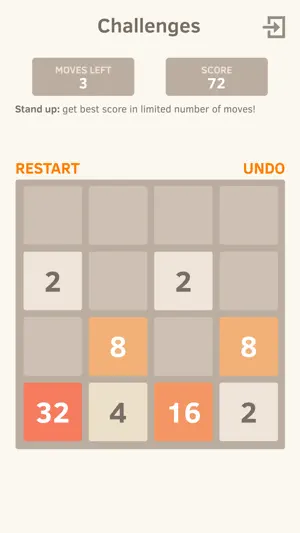 2048 Number Puzzle game screenshot 1