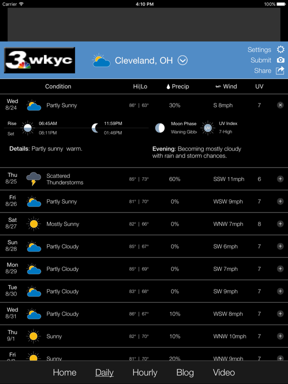 Screenshot #5 pour WKYC Weather