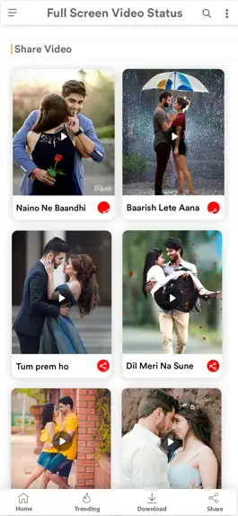 Game screenshot Full Screen Video Status HD hack