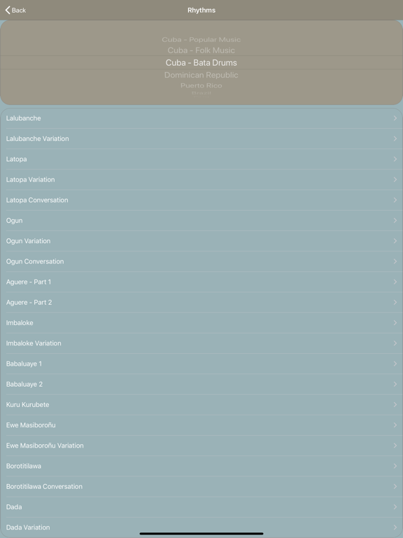 Screenshot #5 pour PercussionTutor