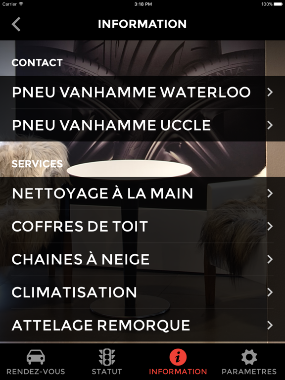 Screenshot #6 pour Pneu Vanhamme