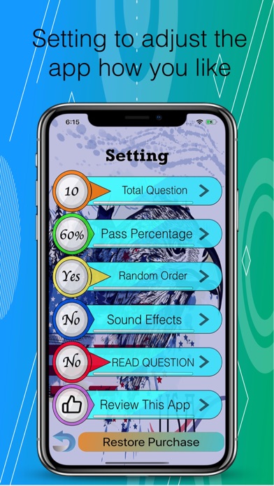 USA Citizenship Test 2025 Screenshot