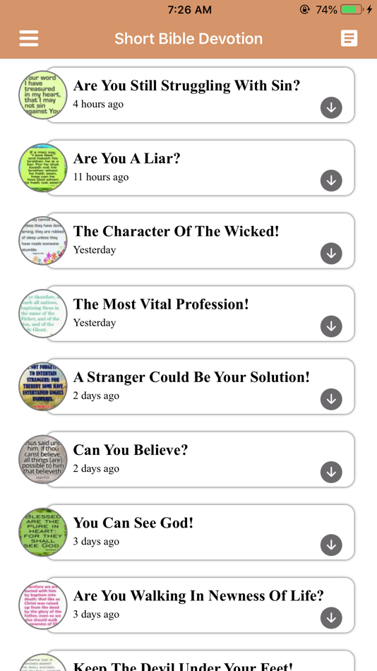 #5. Daily Bible Devotion · (iOS) 由: Watchdis Group B.V