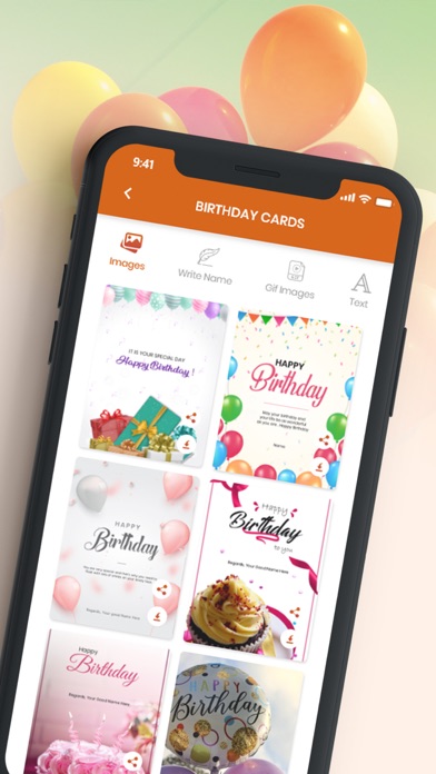 Greeting Cards and Wishes Screenshot