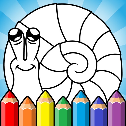 Drawing and coloring for kids iOS App