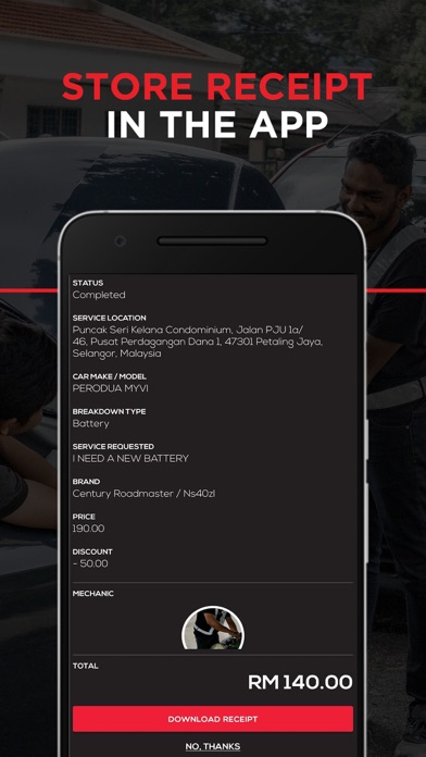 CARPUT - Car Battery Delivery Screenshot