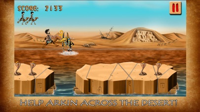 Screenshot #2 pour Desert Quest 2D Endless Runner