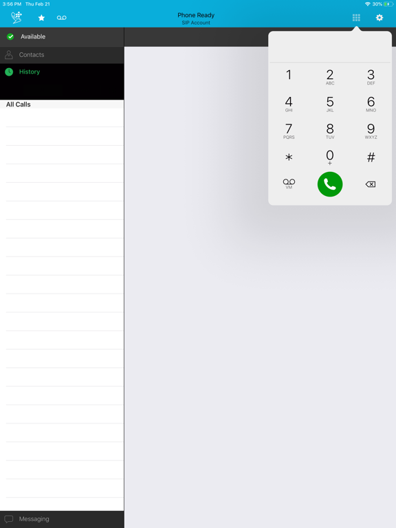 LCB SOFTPHONE iPad screenshot 3 - Business app