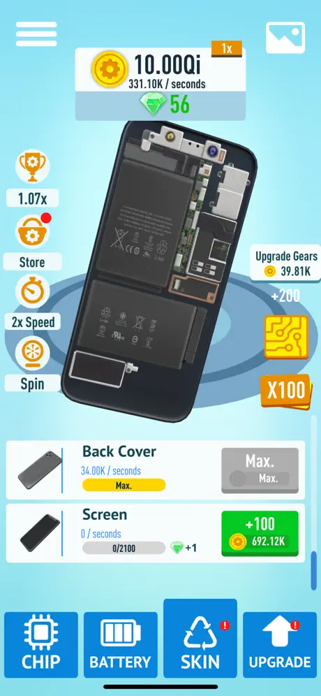 Idle Gadgets - Clicker Game